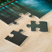 Chicago Skyline Zomer Foto Legpuzzel (Zijkant)