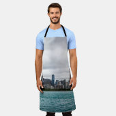 Chicago skylinechicago, skyline, antenne, architec schort (Gedragen)