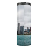 Chicago skylinechicago, skyline, antenne, architec thermosbeker (Achterkant)