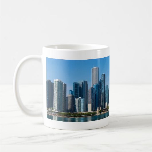 Chicago Skyscrapers Coffee Mok (Links)