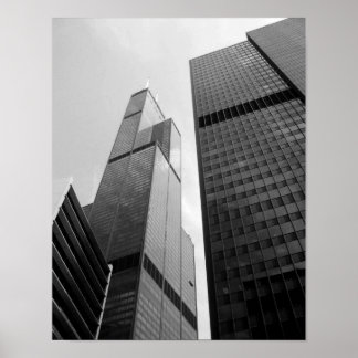 Chicago Skyscrapers Poster