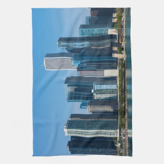 Chicago Skyscrapers Theedoek (Verticaal)