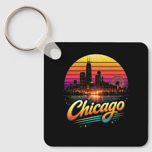 Chicago Sleutelhanger (Voorkant)