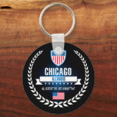Chicago Sleutelhanger (Voorkant)