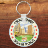 Chicago Sleutelhanger (Voorkant)
