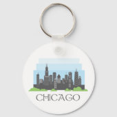 Chicago Sleutelhanger (Voorkant)