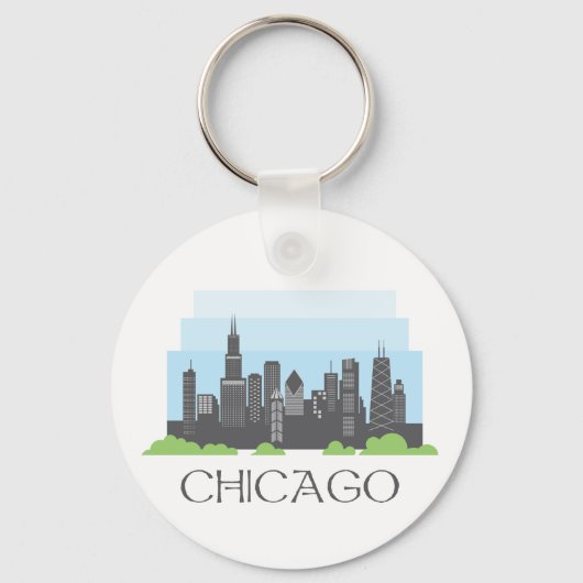 Chicago Sleutelhanger (Voorkant)