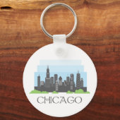 Chicago Sleutelhanger (Voorkant)