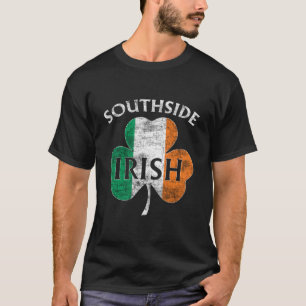 Chicago Southside Ierse vlag St Patrick's Day T-shirt