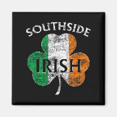 Chicago Southside Irish Flag St. Patrick's Day  Magneet (Voorkant)