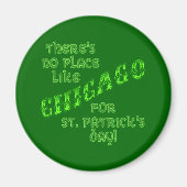 CHICAGO St Patricks Day Magneet (Voorkant)