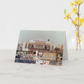 Chicago Stadium Rock Concert Venue 1968 Kaart (Gele Bloem)