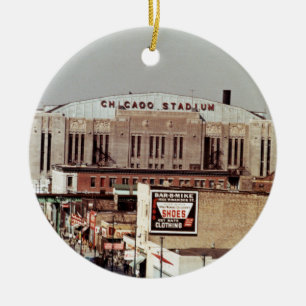  Chicago Stadium Rock Concert Venue 1968 Keramisch Ornament