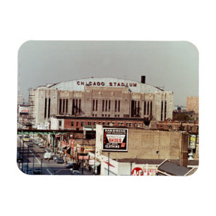  Chicago Stadium Rock Concert Venue 1968 Magneet
