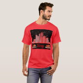 Chicago stadsgezicht ontwerp T-shirt (Voorkant volledig)