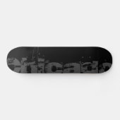 Chicago — Stadsstijl — Skateboard voor stadsnaam (Horizontaal)