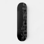 Chicago — Stadsstijl — Skateboard voor stadsnaam (Voorkant)