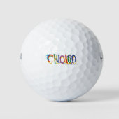 Chicago Stars Golfballen (Voorkant)