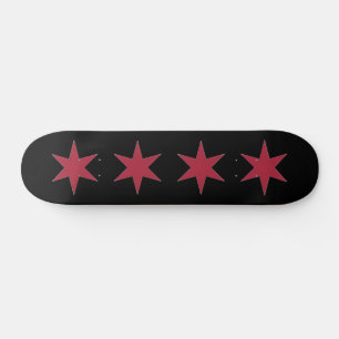 Chicago Stars Persoonlijk Skateboard
