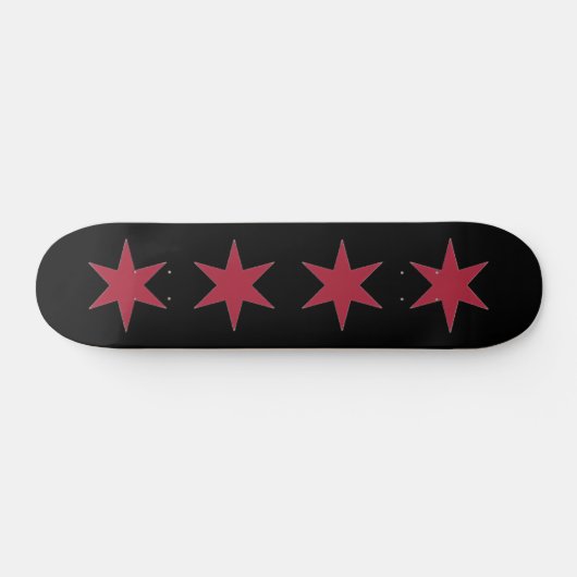 Chicago Stars Persoonlijk Skateboard (Horizontaal)