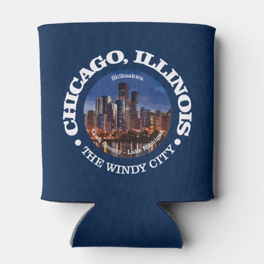 Chicago (steden) blikjeskoeler (Achterkant)