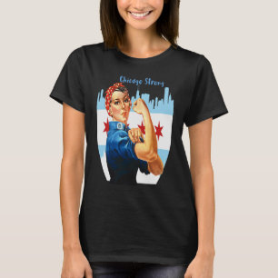Chicago sterk bij Rosie De Riviter T-shirt