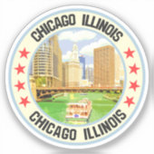 Chicago Sticker (Voorkant)