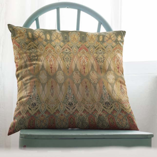 Chicago Stock Exchange Trading Room Stencil Accent Kussen (Creator heeft geüpload)