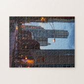 Chicago Straatscène Legpuzzel (Horizontaal)