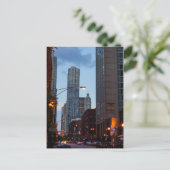 Chicago Street Scene Briefkaart (Staand voorkant)