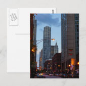 Chicago Street Scene Briefkaart (Voorkant / Achterkant)