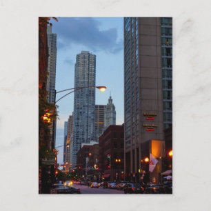 Chicago Street Scene Briefkaart