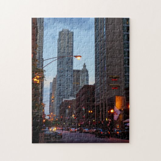 Chicago Street Scene Legpuzzel (Verticaal)