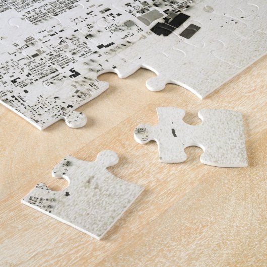 Chicago Streets and Buildings  Map Legpuzzel (Zijkant)