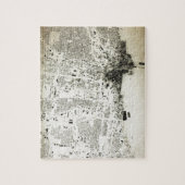 Chicago Streets and Buildings  Map Legpuzzel (Verticaal)
