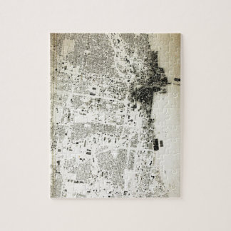 Chicago Streets and Buildings Map Legpuzzel