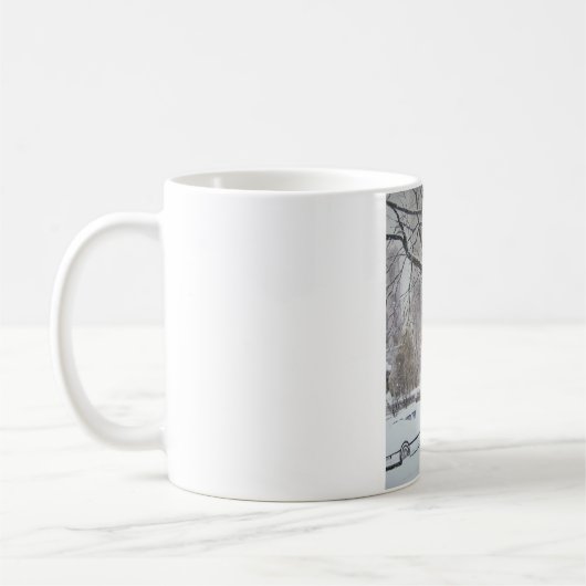 Chicago Streets op een winterdag - mok (Links)