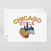 Chicago Style Briefkaart (Voorkant / Achterkant)