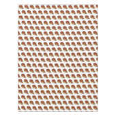 Chicago Style Deep Dish Pepperoni Pizza Foodie Tafelkleed (Voorkant)