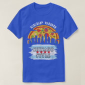 Chicago Style Deep Dish Pizza T-shirt (Design voorkant)