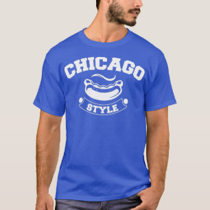 Chicago Style Geweldige Funny Sausage Hotdog T-shirt