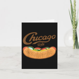 Chicago Style Hot Dog Summer Kaart
