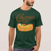 Chicago Style Hot Dog Summer T-shirt (Voorkant)