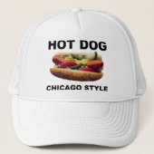 Chicago Style Hot Dog Trucker Pet (Voorkant)