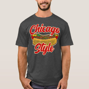 Chicago Style Hot Hondenliefhebber Summer  T-shirt