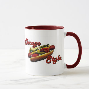 Chicago Style Hotdog Mok