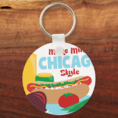 Chicago Style Sleutelhanger (Voorkant)
