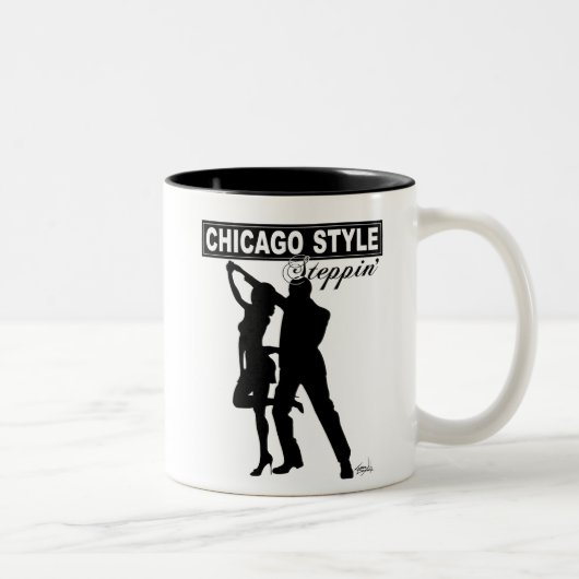 Chicago Style Steppin' Coffee Mok (Rechts)