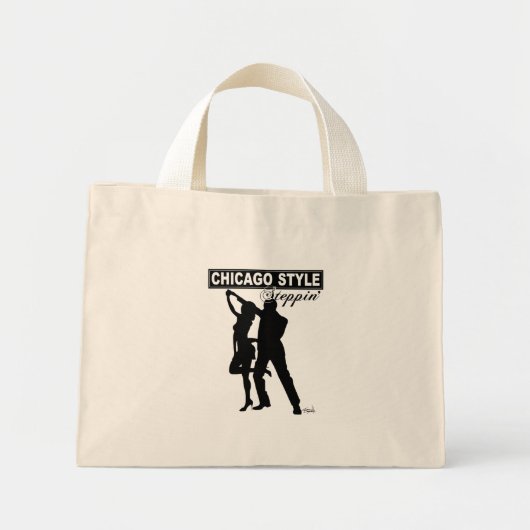 Chicago Style Steppin-tas Mini Tote Bag (Voorkant)