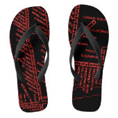 Chicago Subway Train  System Map Route NEON Teenslippers (Voetbed)